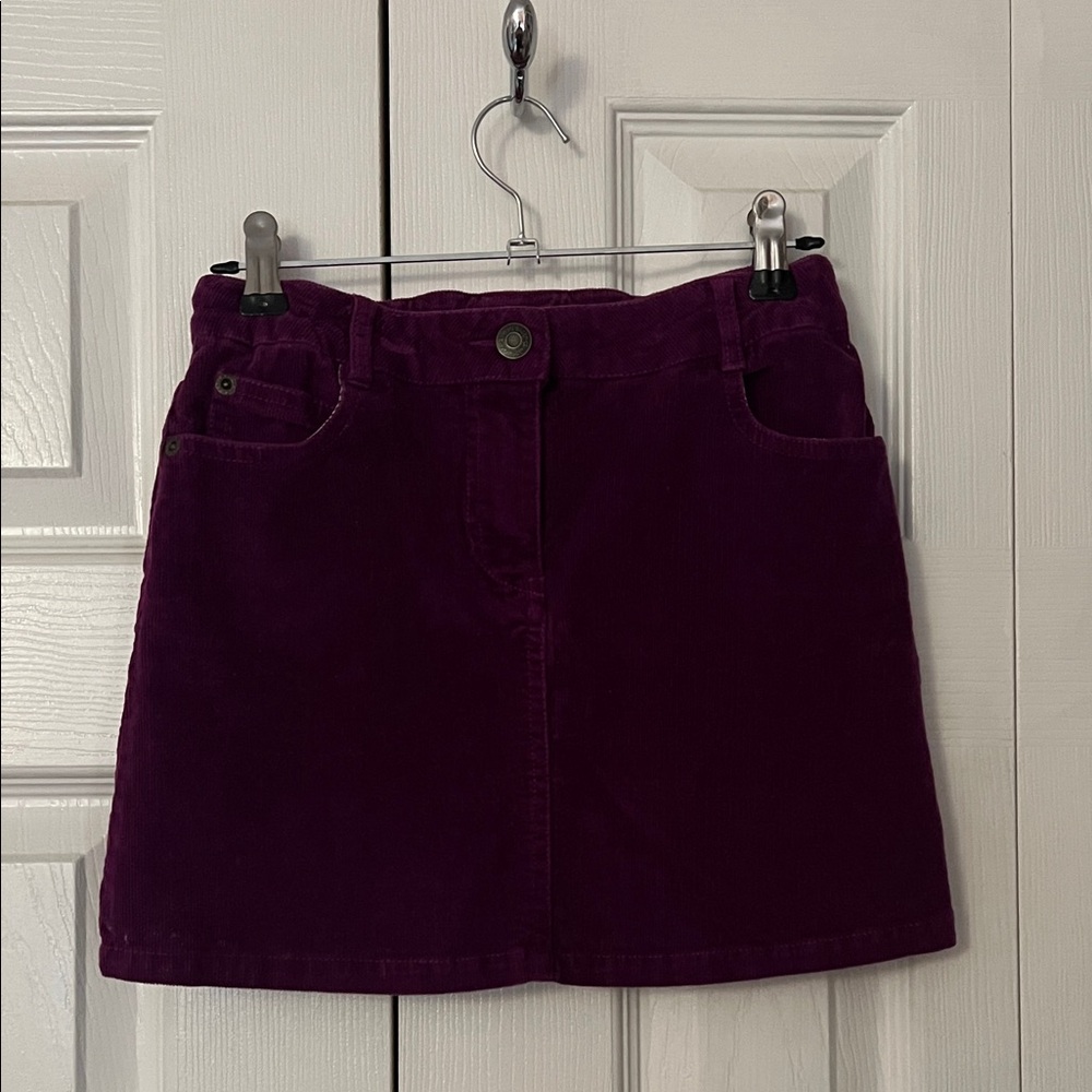 Mini Boden Rich Purple Skirt